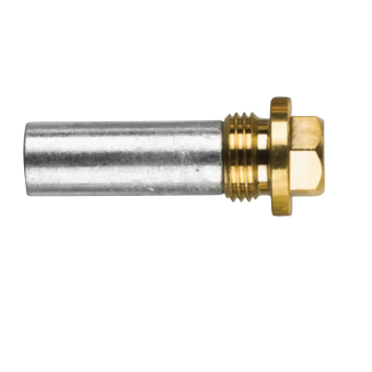 Tecnoseal 02201T - Scania Pencil Anode Ø 17 L. 45 Complete With Brass Plug Th. 1/2'GAS