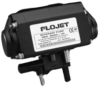 Flojet T5000140 - Air Driven Diaphragm Pump