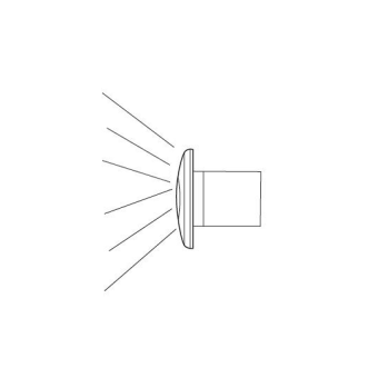 Hella Marine Oblong LED Courtesy Light - Diffused Light Warm White Light