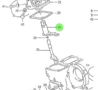 Nanni Diesel 970141309 - Governor Lever for HE Series Engines