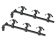 Borika Rr400-1 - Rod Holder For Three Rods