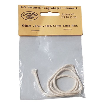 E.S. Sørensen Round Wick Cotton Ø20 x 5 mm