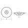 E. Polipodio Zinc Small Plate For Yamaha Engine Ref. 6E8-42251-00