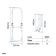 Lalizas 99507 - Folding Ladder For Inflatable Boats, 2 Steps, Aluminium, 265x894mm