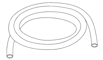Parker B390510004 High-Pressure Hose Assembly, 13-1/4L, 750 TOT