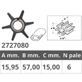 Finnord Force Impeller 2T 35-45-55 HP