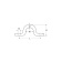 Belship 654466V - Bracket Forged 57mm/6mm Stainless Steel 304