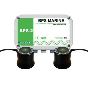 BPS Marine BPS-2 Ultrasonic Antifouling System – 2 Transducers, 12V DC