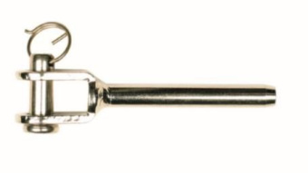 U-Rigging Fork Terminal Stainless Steel 3 mm Thread Welded