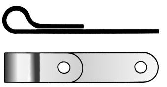 Forespar F301008 - TES-1 Stainless Steel Terminal Eye Strap