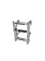 Hollex Foldable Swimming Ladder AISI316 1+2 Steps
