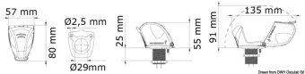 Osculati 14.195.65 - Dual USB-A Socket