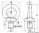 Osculati 39.158.12 - Male Forged Eyebolt AISI316 12 mm (10 pcs)