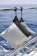 Marine Business Waterproof Cushion Set 40x40 Black Edition Grey & White (2 pcs.)
