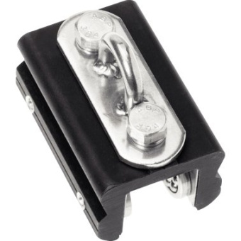 Barton 26102 – 4 Wheel Traveller Car with Control Line Sheaves 24mm I Track, Ball Bearing Sheaves, Up to 10.7m Boats