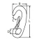 Euromarine A4 Surf Snap Eye Carabiner - 100mm