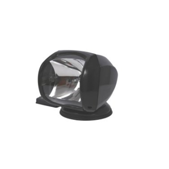 Marinco Adjustable Spotlight 12/24V - 100W Wireless Black