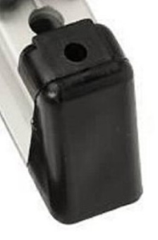 Barton 28901 – Plastic Track End Cap (Pair) for 28mm I Track, Heavy Duty End Stops