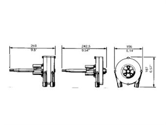 Ultraflex 38867H - Single Cable Steering Helm T71 FC
