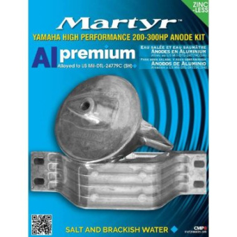 Martyr Aluminium Anode Kit For Yamaha High Performance 200-300HP