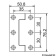 Osculati 38.832.07 - Hook Hinge 51x78 mm protruding knot