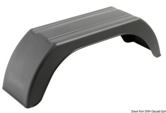 Osculati Boat Trailer Wheel Mudguards