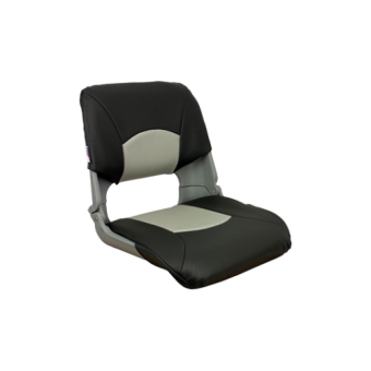 Allpa Folding Boat Chair Model 'Skipper' Standard, Grey/Charcoal