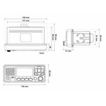 Plastimo VHF FX-500