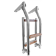 Stainless Steel Ladders 3 Steps Wood Steps