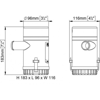 Marco UP 2000 Pump 12V