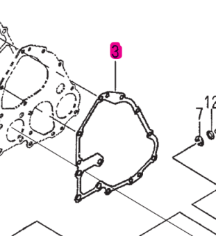 Northern Lights 165996500 - Gasket 