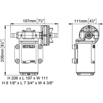 Marco Pump Gear UP6 24V