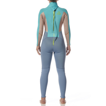 Plastimo P203714 - Essential 3/2mm Neoprene Wetsuit Women's Grey/Azure Size 16 M/L