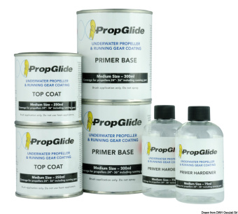 Osculati 65.894.04 - Kit Vernice Siliconica PROPGLIDE® 1250 ml