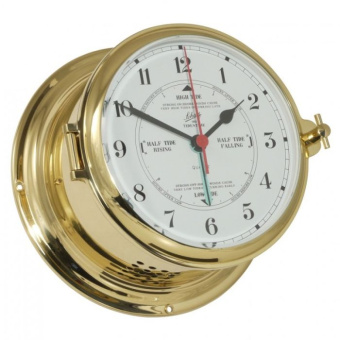 Schatz Tide Clock Royal Brass Ø180 mm