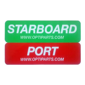Optiparts EX6018 - Port and Starboard Sticker