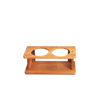 Teak Bottle Holders