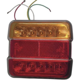 4-Function LED Light - Red And Yellow 8/18V