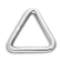 Stainless Steel Triangle Ring 5X50 mm