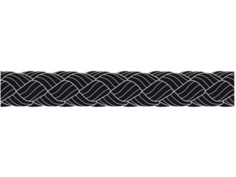 Talamex Whipping Twine Waxed Black 1.5 mm 20 m