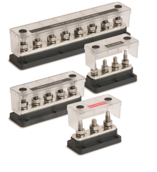 BEP 777-BB3S-650 - Pro Installer 3-Stud Heavy Duty Busbar and Cover - 650 Amp
