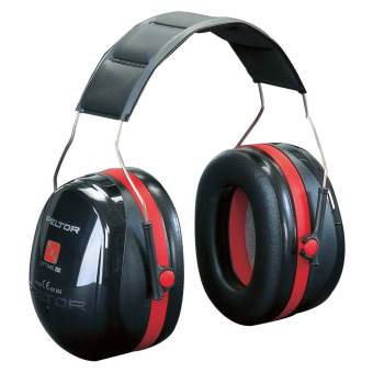 3M H540A - Hearing Protector Peltor Optime3 Black/Red (SNR 35 dB)