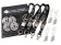 Rapid Marine PE25FFKIT-4-BK - Padeye Kit - Flush Fitting x 4, 4x25mm Tie Down Straps Black