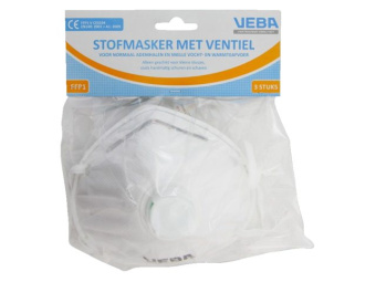 Veba Respirator FFP1 Valved (3 pcs)