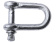 D-Shackles - Eye bolt Galvanized