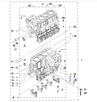 Vetus STM3387 - Guide Oil Level Gauge