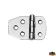 Trem M3560037 - AISI 316 Stainless Steel Hinges 62x38 mm Straight Model Trem M3560037 - AISI 316 Stainless Steel Hinges 62x38 mm Straight Model