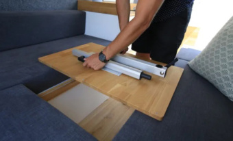 Lagun 30804 - Table Top Mounting Plate Natural