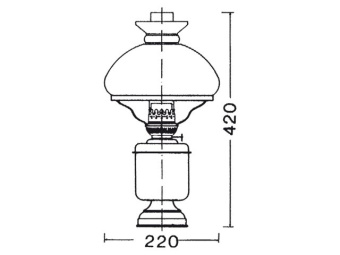 DHR 8816/E - Table Lamp Large Electrical