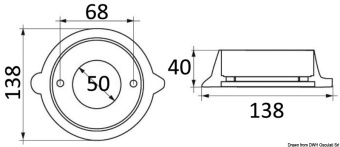 Osculati 43.760.01 - BUKH Leg Collar